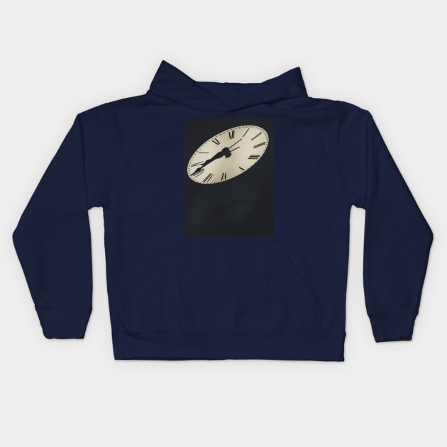 *~*The Wall Clock*~* Kids Hoodie by UrbanBlazeStudio